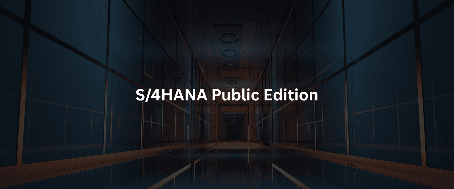 S4hana public edition