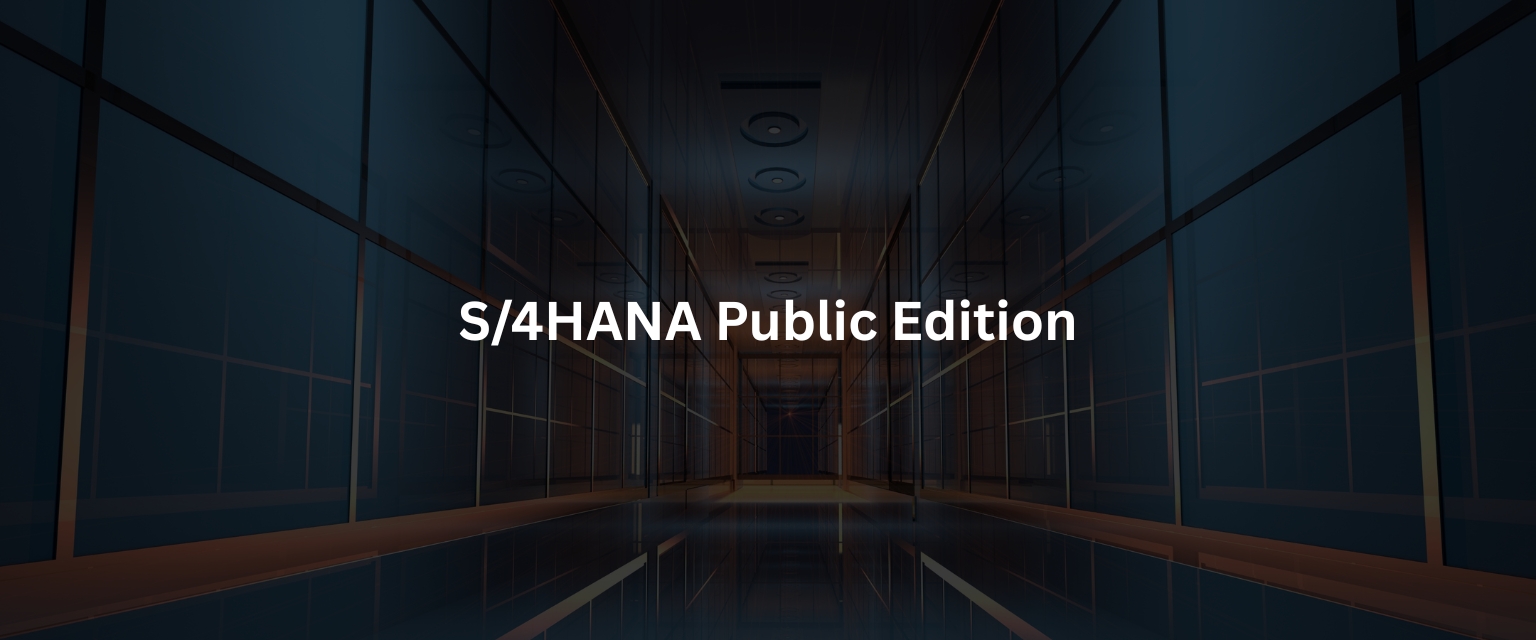 S4hana public edition