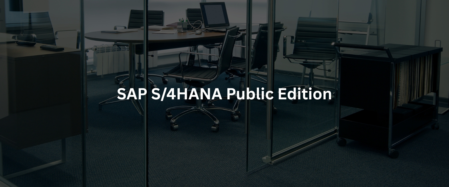 SAP S/4HANA Public Edition