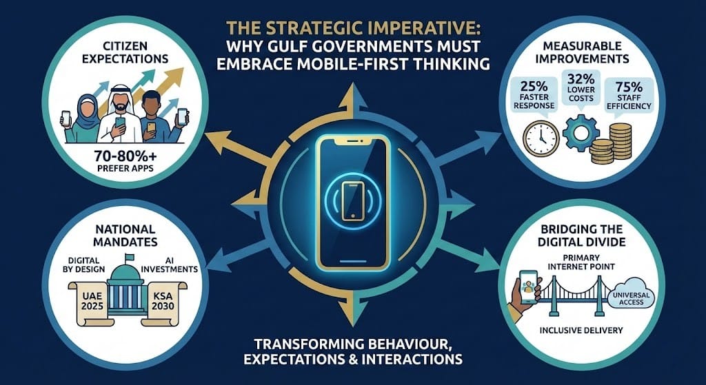 The Strategic Imperative Why Gulf Governments Must Embrace Mobile-First Thinking