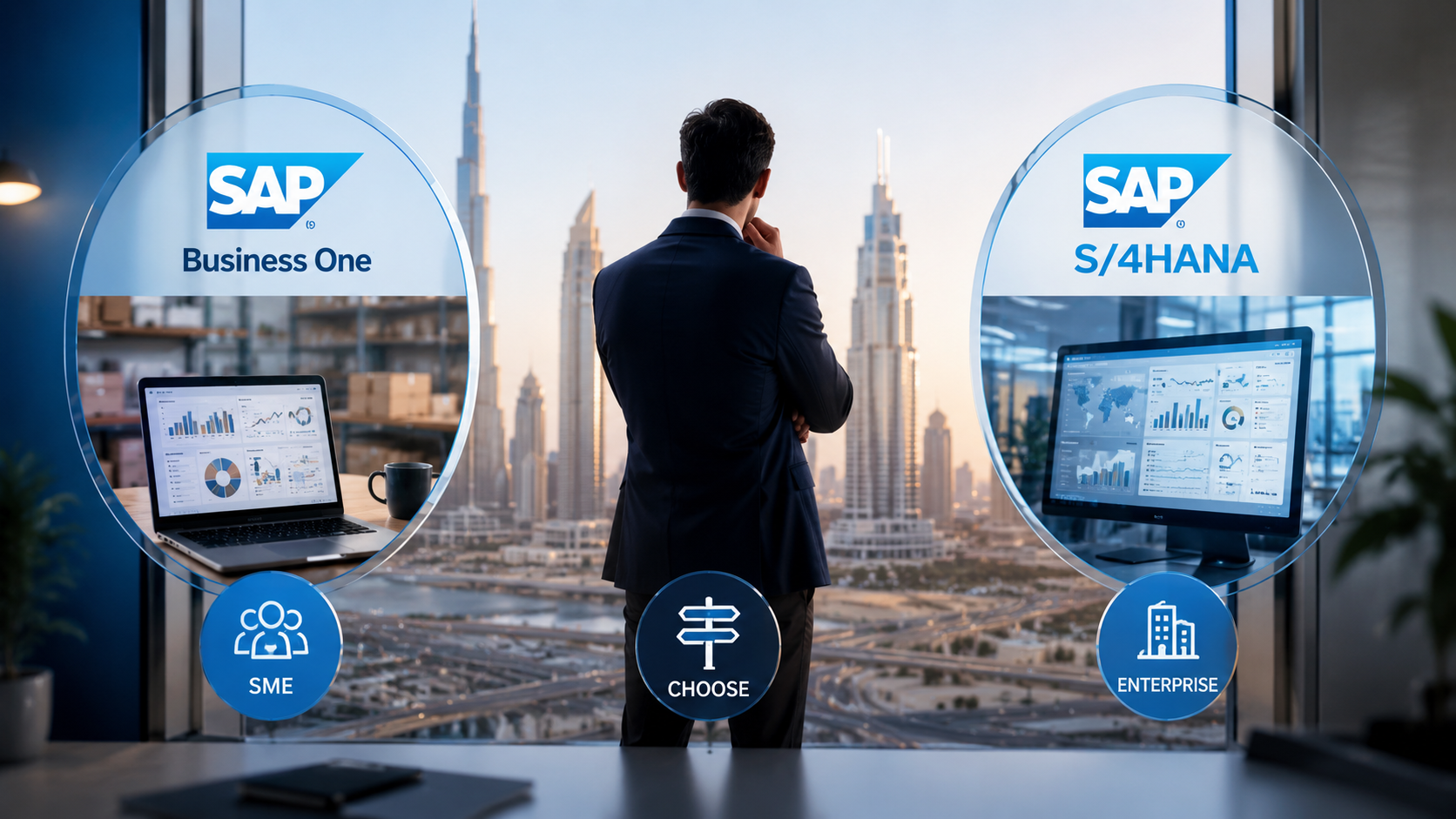 SAP Business One or SAP S4HANA