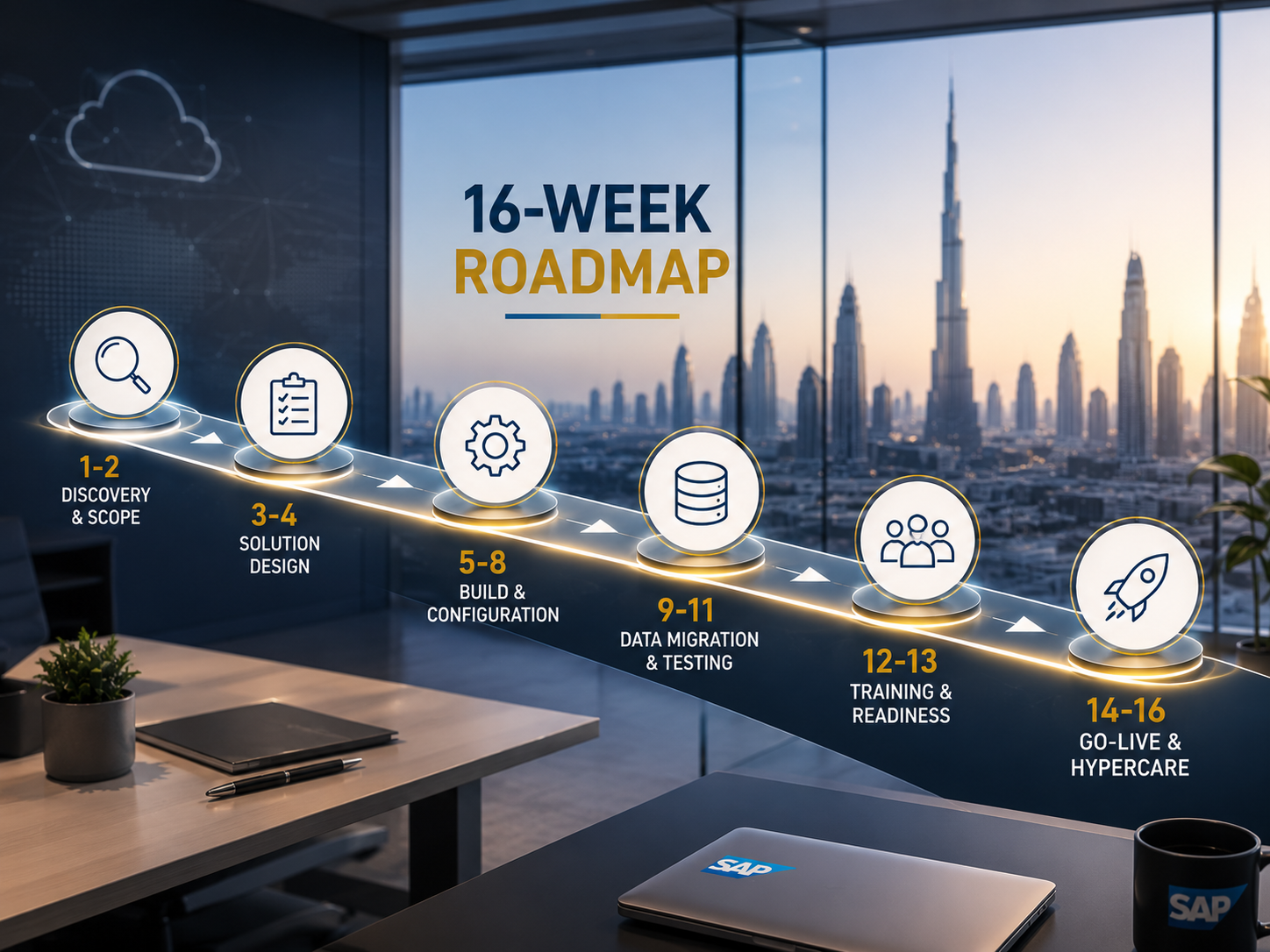 The 16-week roadmap
