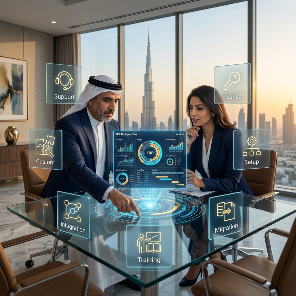 What should a UAE SAP B1 budget include